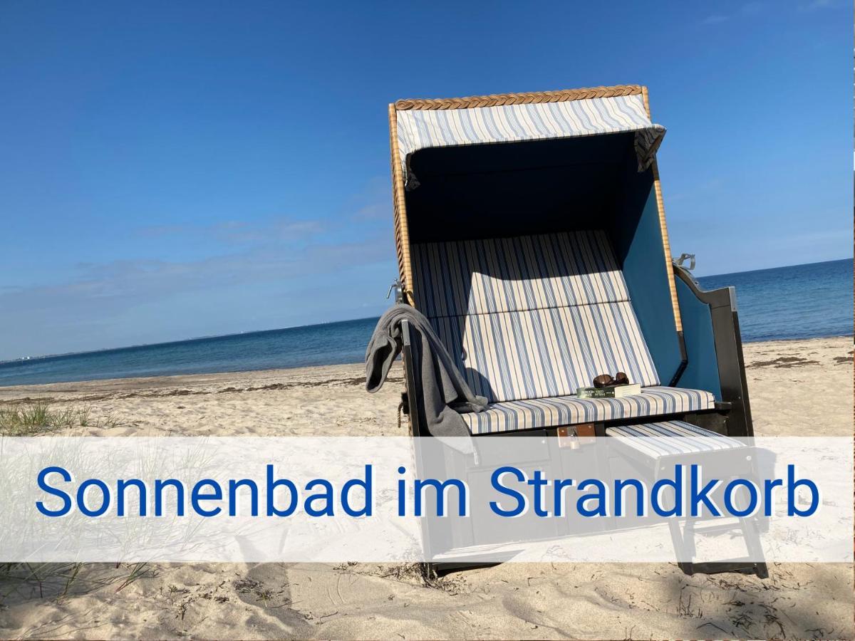 Boeltser Hus Ferienwohnungen Mit Strandkorb Und Kamin 10 Gehminuten Zum Kurtaxefreien Sandstrand Kraksdorf Екстер'єр фото